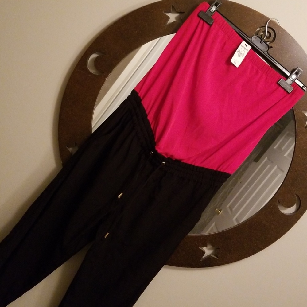 NWT Express red and black jumper